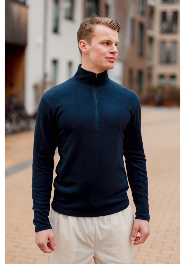Malangen Supersoft Half Zip fleecegenser herre