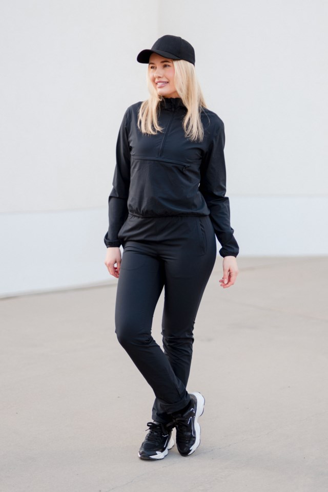 Sprek kort anorakk Black Dame - 1