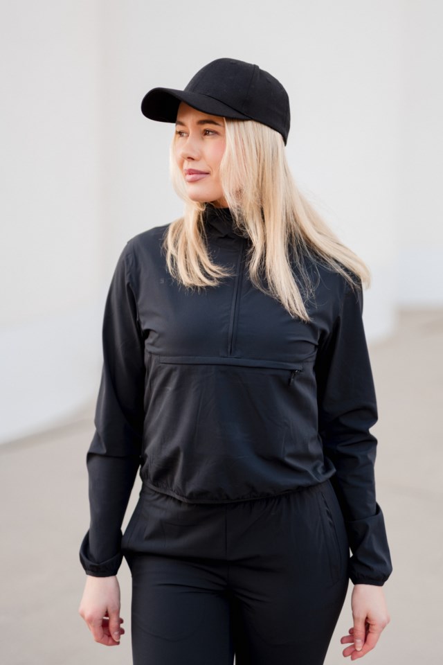 Sprek kort anorakk Black Dame - 1