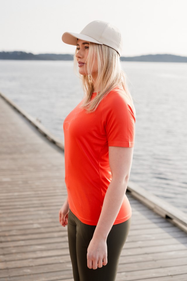 Flaamsdalen t-skjorte Red Dame - 1