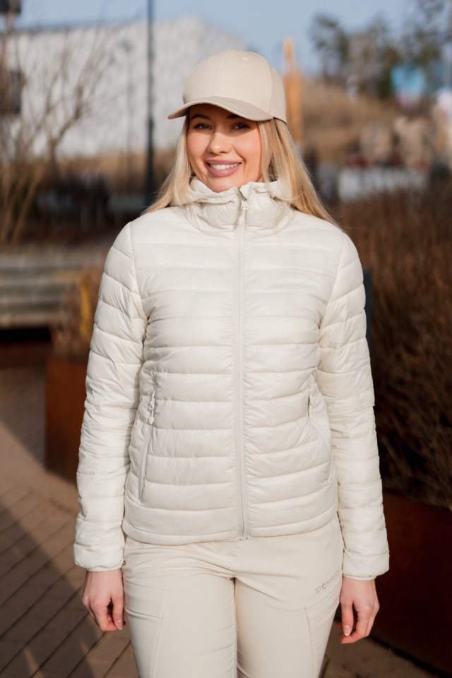 Folgelia jakke Beige Dame - 1