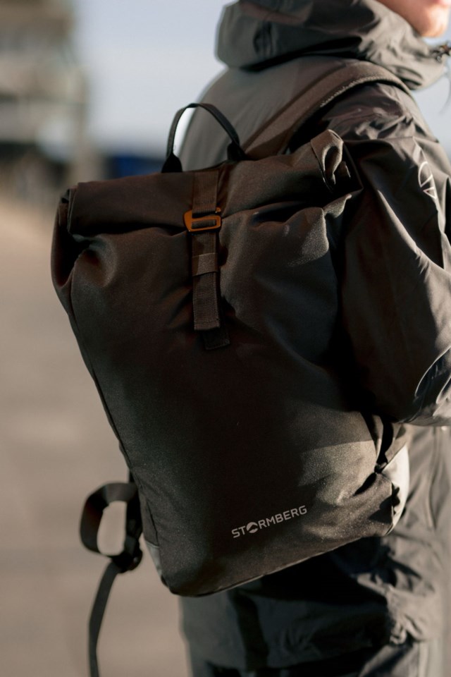 Kaldor vanntett rolltop ryggsekk 20 L Black Turutstyr - 1