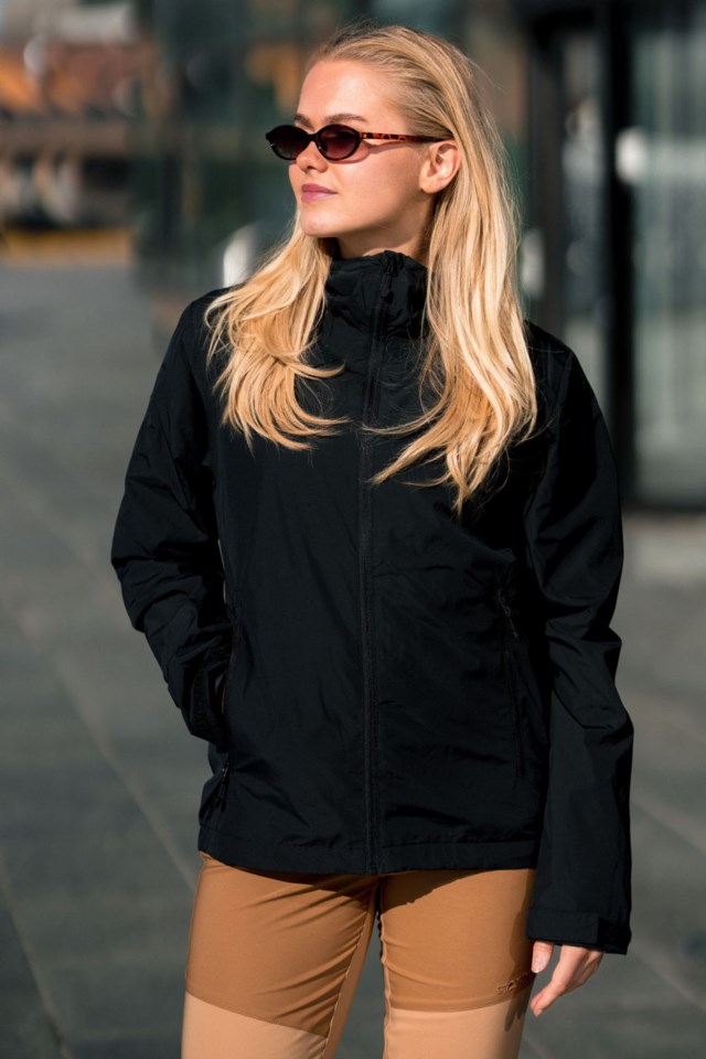 Sogndal skalljakke Black Dame - 1