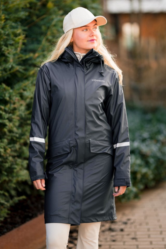 Stimyra regnkåpe Grey Dame - 1