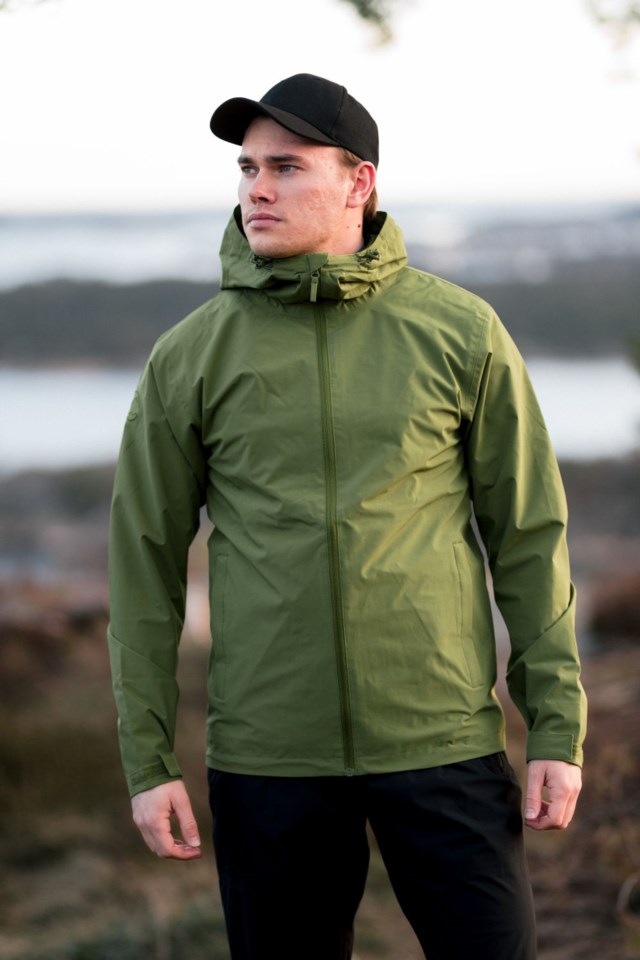 Fjørfjell lettvekts skalljakke Green Herre - 1