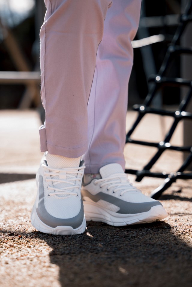 Flekkefjord sneaker barn White Barn - 1