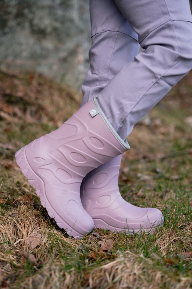 Bekkefjord lettvekts gummistøvel barn Purple Sko - 1