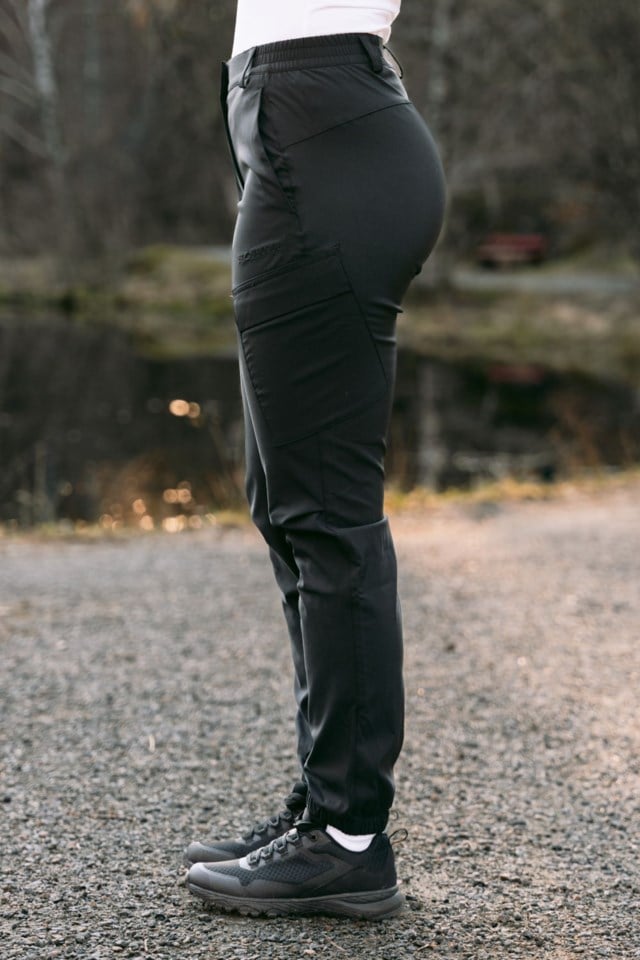 Falkenuten lettvekts turbukse Black Dame - 1