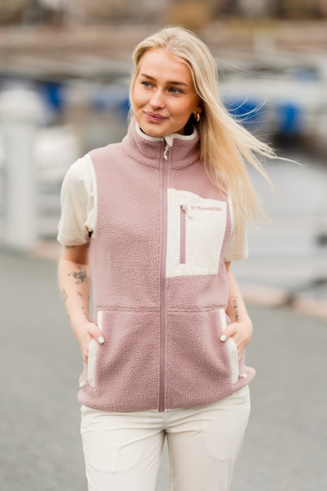 Porsanger sherpavest Pink Dame - 1