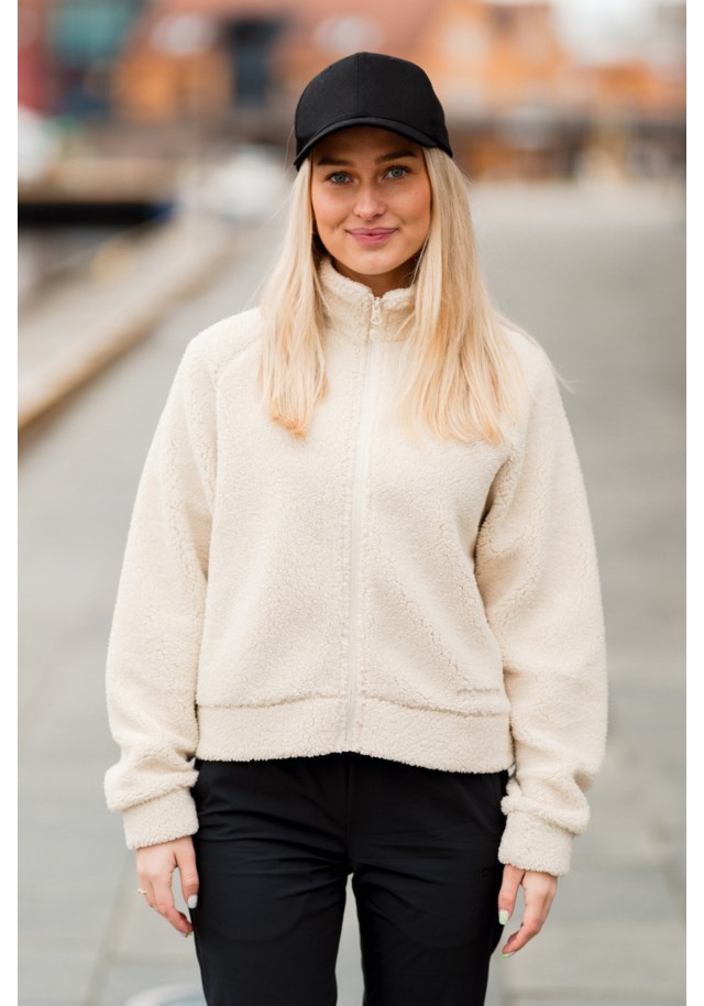 Drammen sherpa fleecejakke