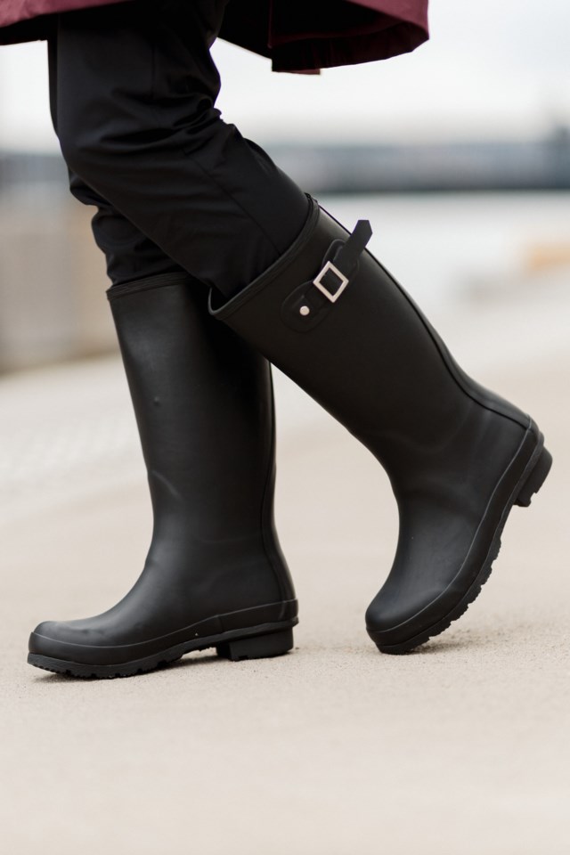 Askøy gummistøvel Black Dame - 1