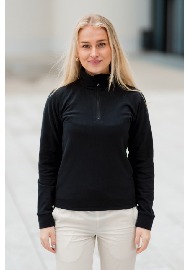 Molladalen Supersoft Half Zip fleecegenser
