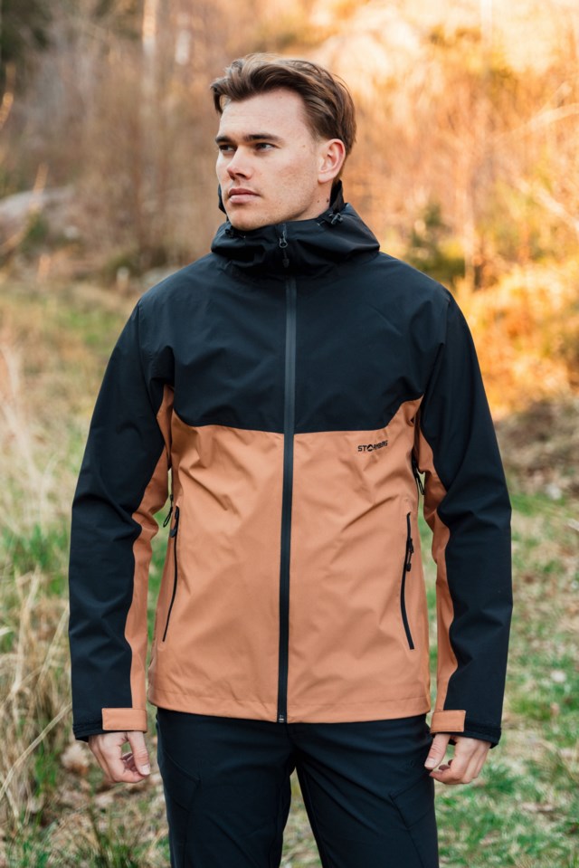 Fauskånebba skalljakke Black|Brown Herre - 1