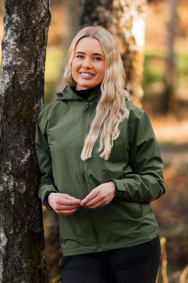 Fjørfjell lettvekts skalljakke Green Dame - 1