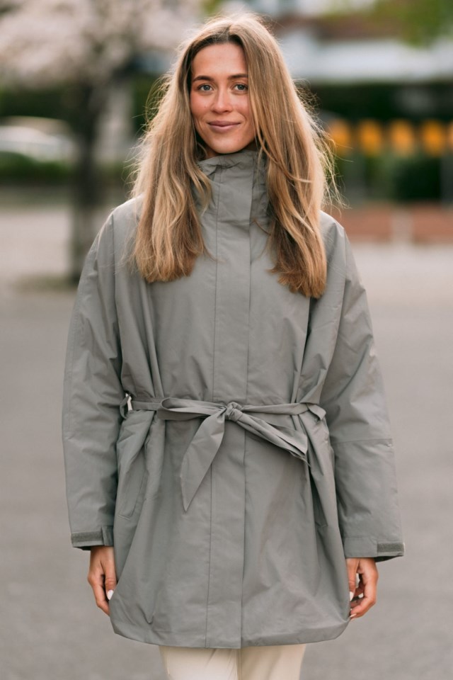 Vadsø vattert skallparkas Grey Dame - 1