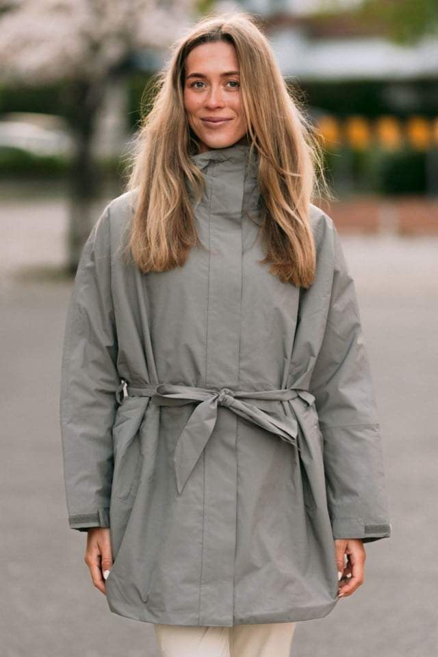 Vadsø vattert skallparkas Grey Dame - 1