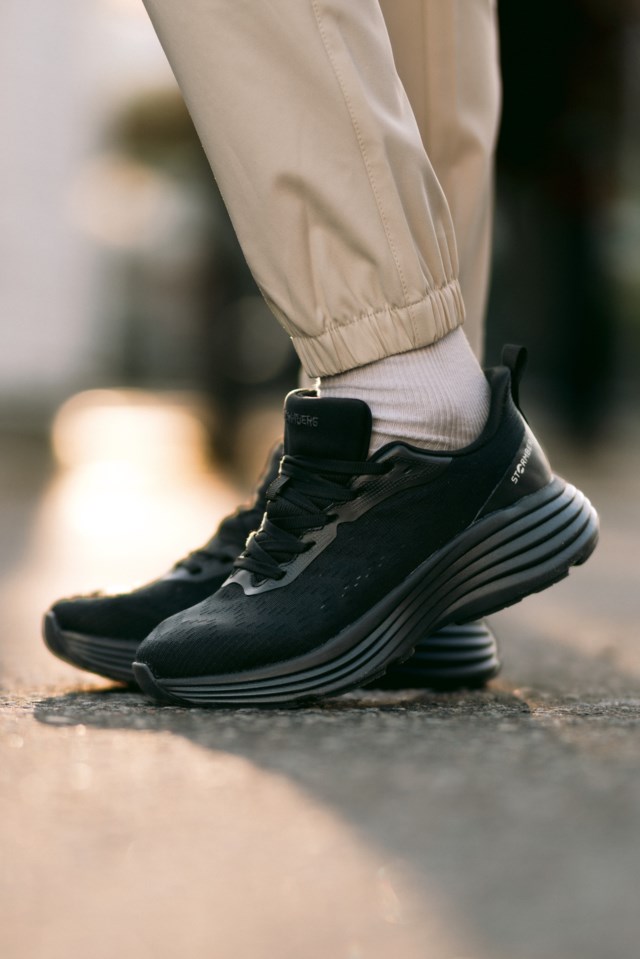Lindum sneaker Black Dame - 1