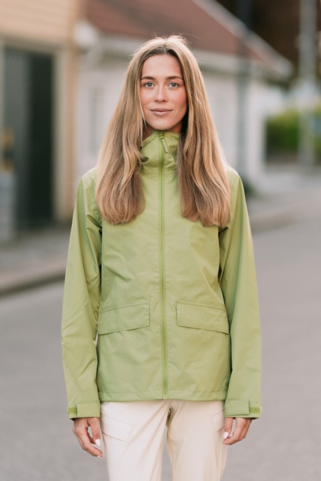 Fjørland lettvekts skalljakke Green Dame - 1