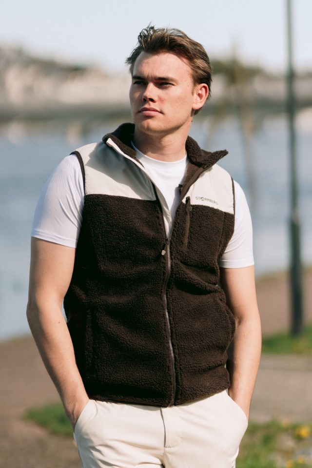Åkrafjell sherpavest Brown Herre - 1