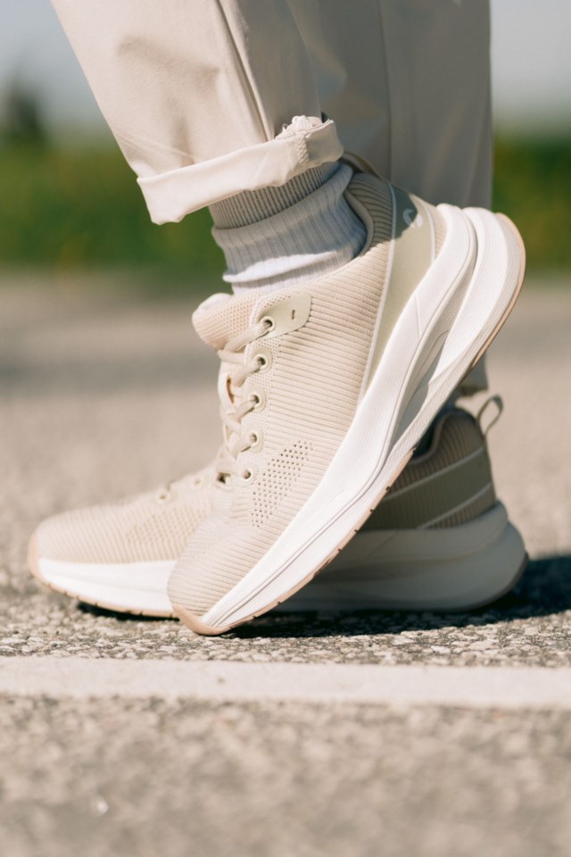 Tren sneaker Beige Dame - 1