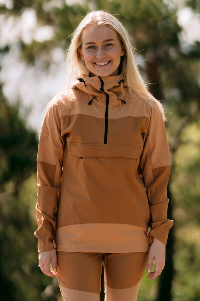 Gaustablikk anorakk Brown Dame - 1