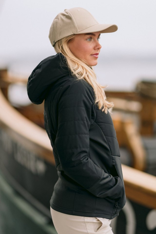 Hafjell hybrid softshelljakke Black Dame - 1