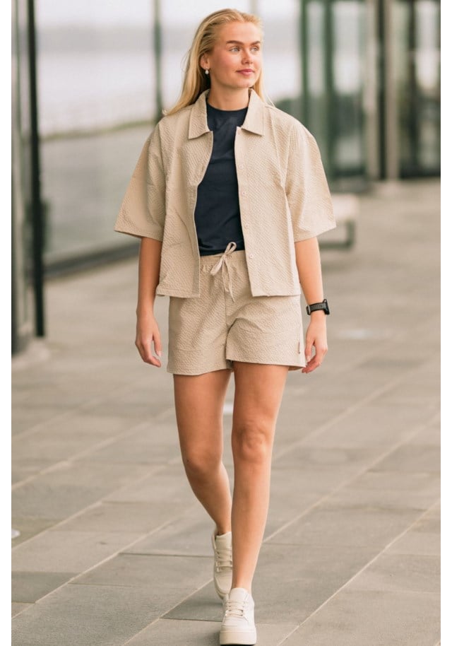 Klepp shorts i krepp
