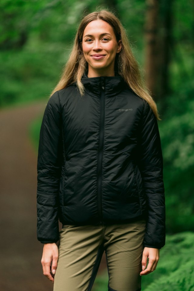 Eiganes lettvektsjakke Black Dame - 1