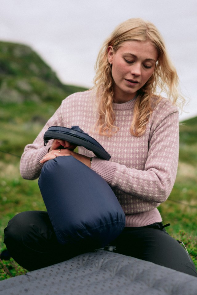 Vindsnes pumpe- og pakkpose 20 L Blue Turutstyr - 1