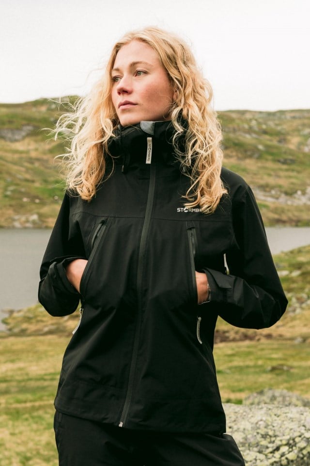 Romsdal 3-lags teknisk skalljakke Black Dame - 1