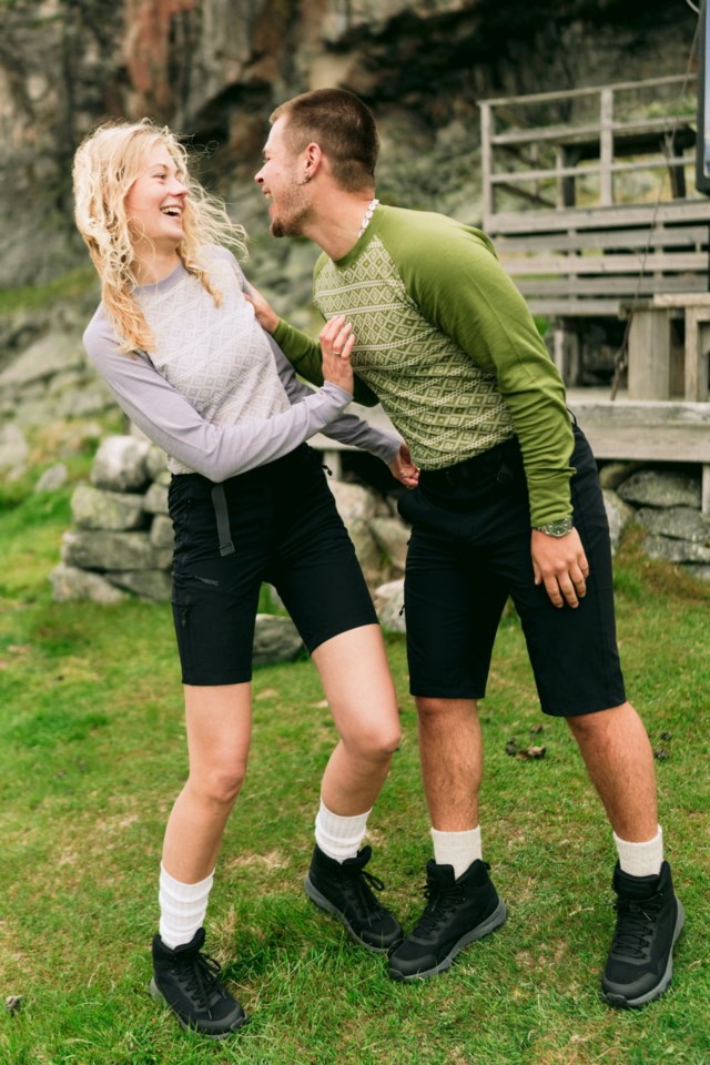 Fjørå turshorts Black Dame - 1