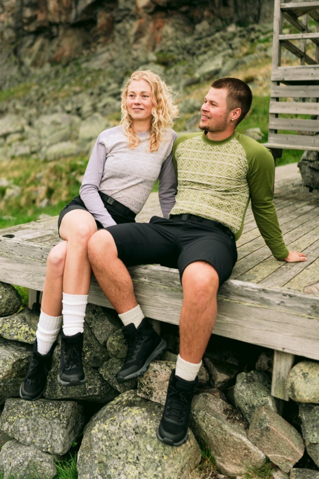 Fjørå turshorts Black Herre - 1