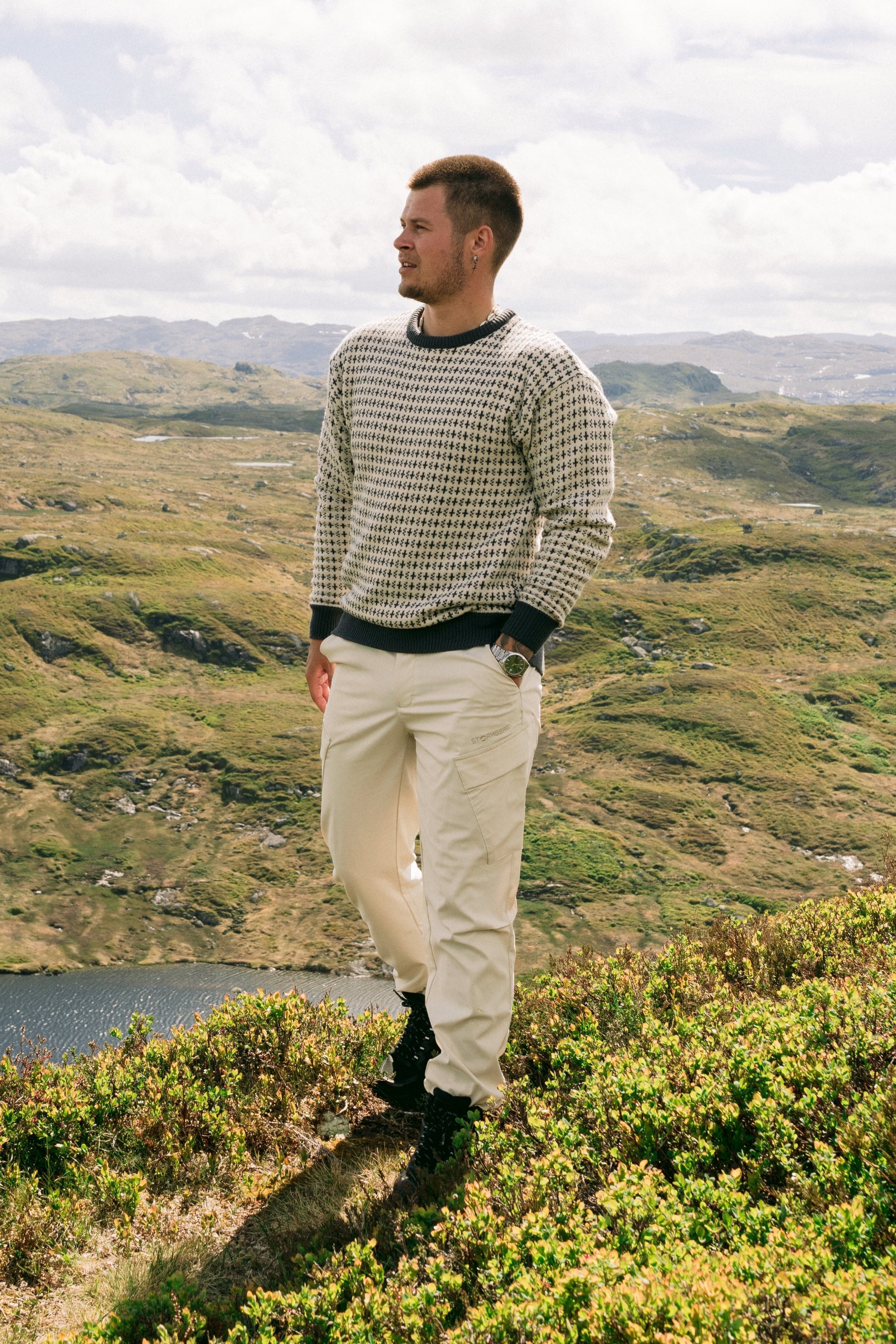 ＦＲ Homme アウトフィット Falkenuten lettvekts turbukse herre - lys beige | Stormberg