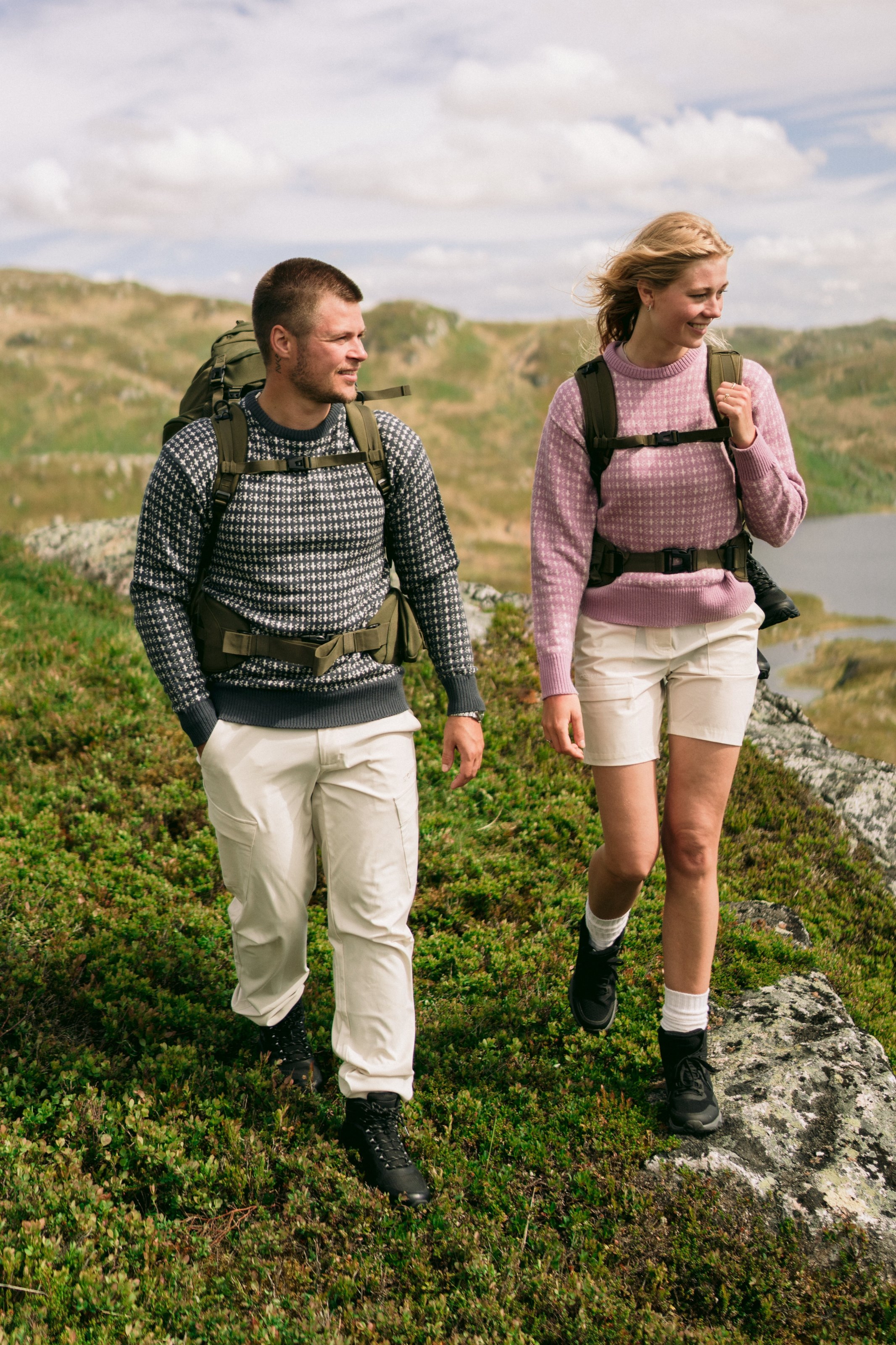 ＦＲ Homme アウトフィット Falkenuten lettvekts turbukse herre - lys beige | Stormberg