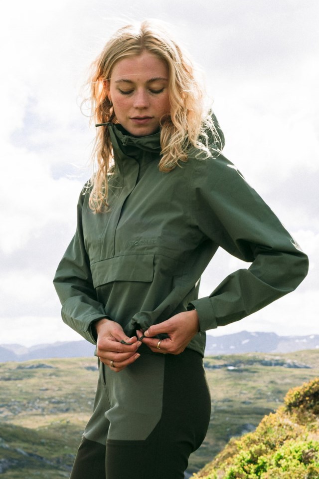 Harstad kort skallanorakk Green Dame - 1