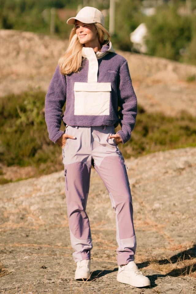Hettpiggen lettvekts turbukse Purple Dame - 1