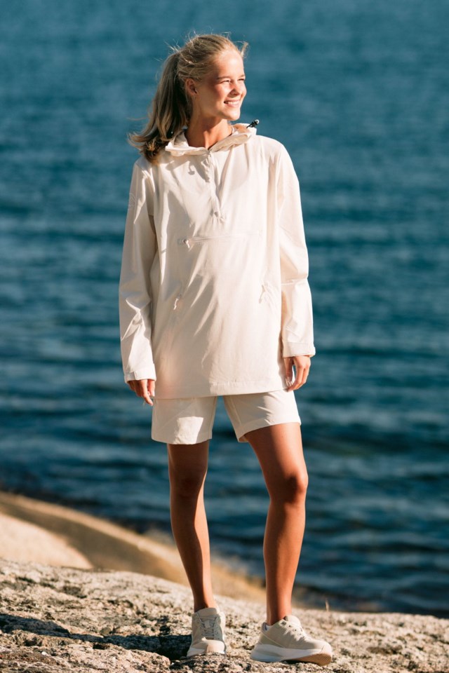 Nydalen lang anorakk White Dame - 1