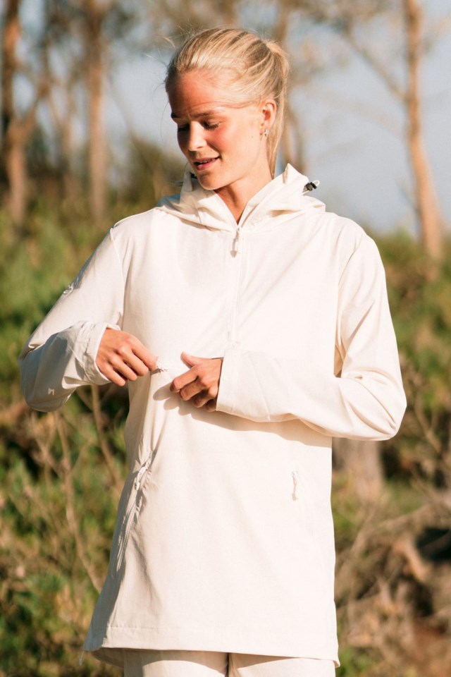 Nydalen lang anorakk White Dame - 1