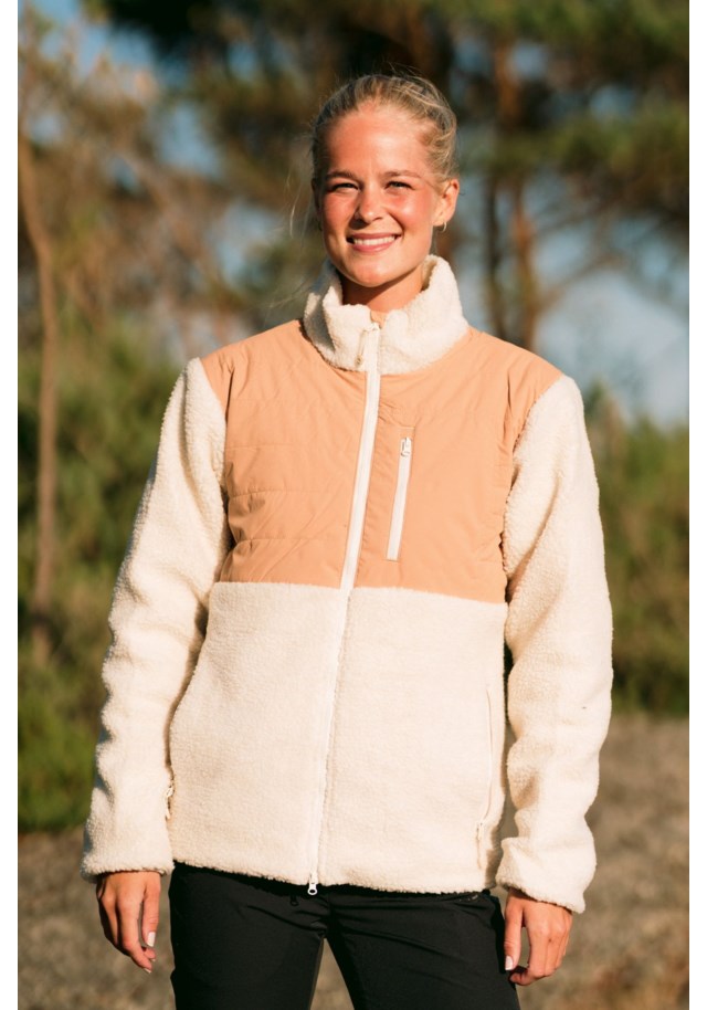 Lomseggen vindstopp sherpajakke