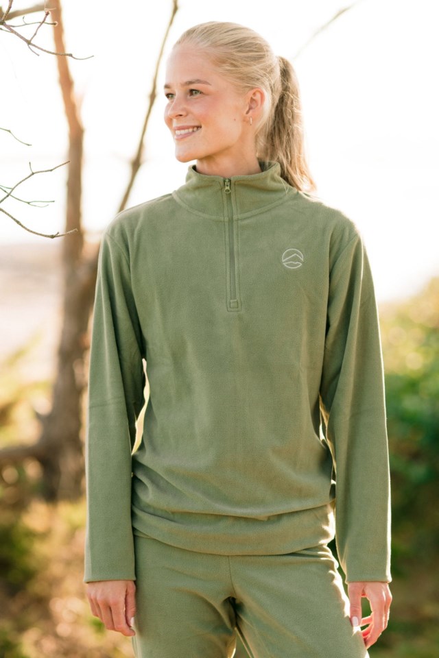Bergen fleecegenser Green Unisex - 1