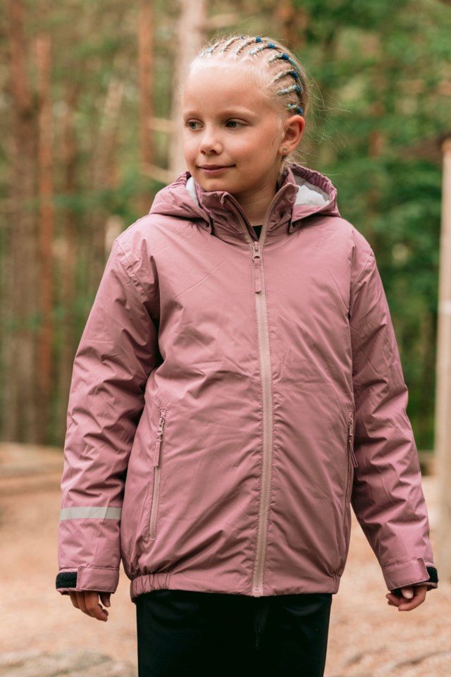 Sognfonna vattert skalljakke barn 1-7 Pink Barn - 1