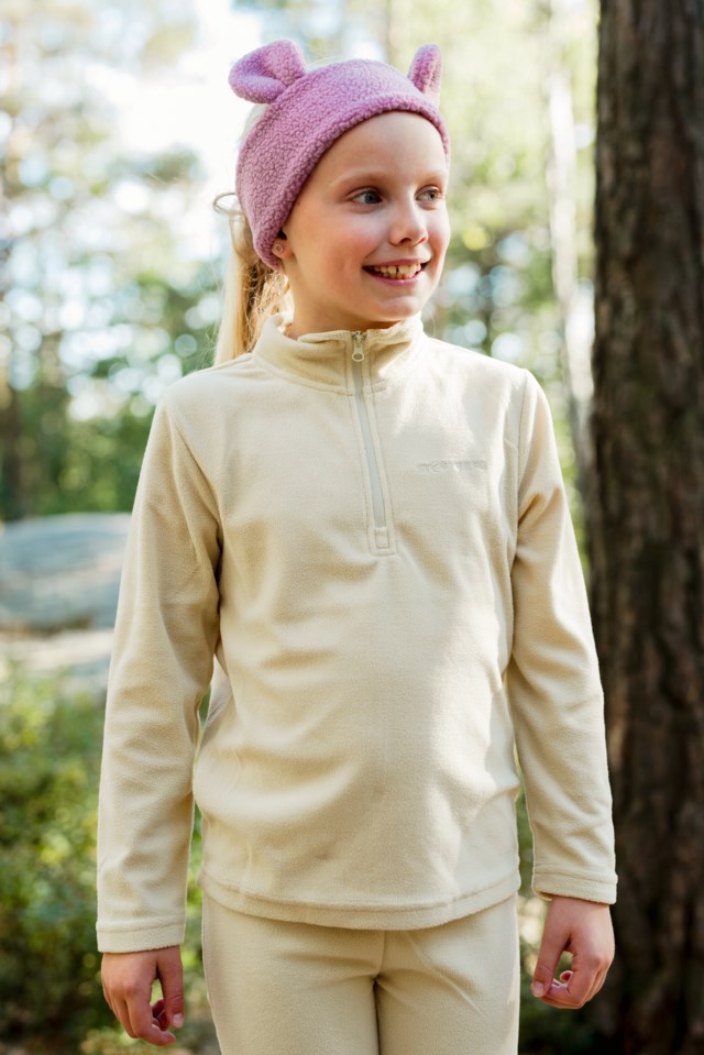 Marka fleecegenser barn 1-7 Beige Barn - 1