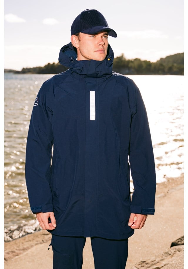 Kinn fôret skallparkas