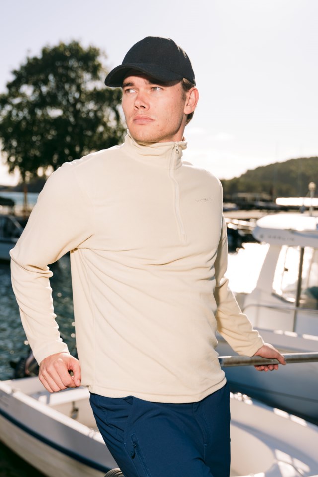 Marka fleecegenser Beige Herre - 1