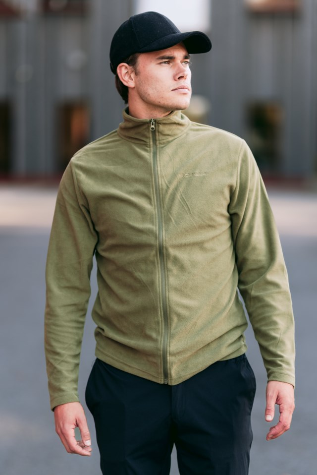 Marka fleecejakke Green Herre - 1