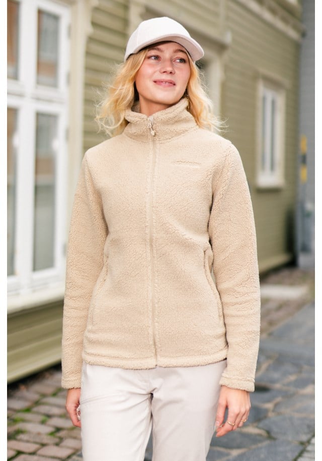 Hamar sherpa fleecejakke dame