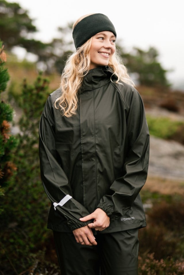 Børgefjell regnjakke Green Unisex - 1