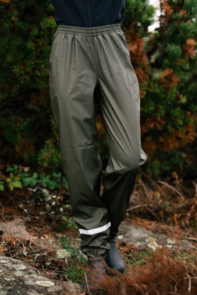 Børgefjell regnbukse Green Unisex - 1