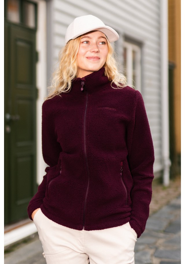 stormberg Hamar sherpa fleecejakke dame