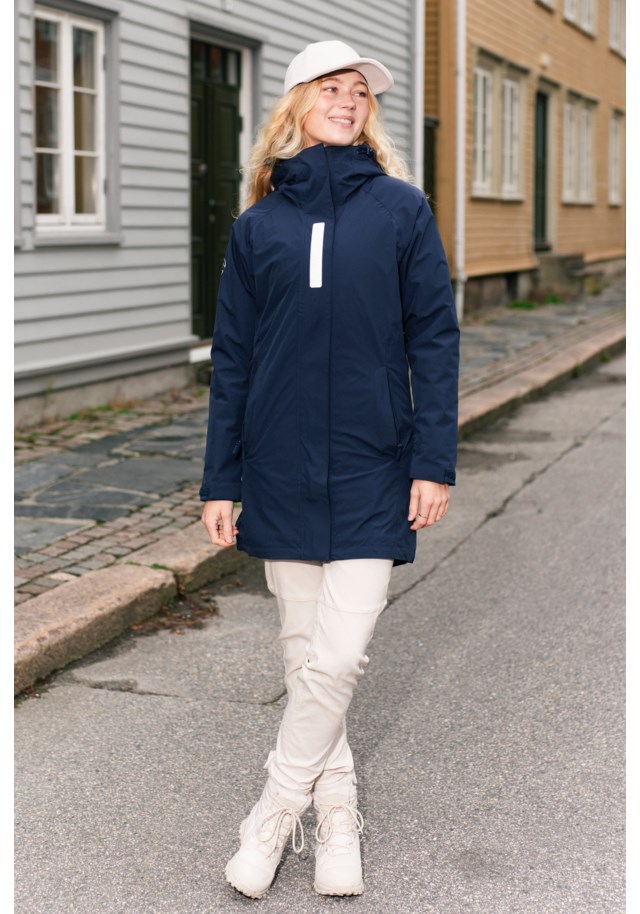 Kinn fôret skallparkas